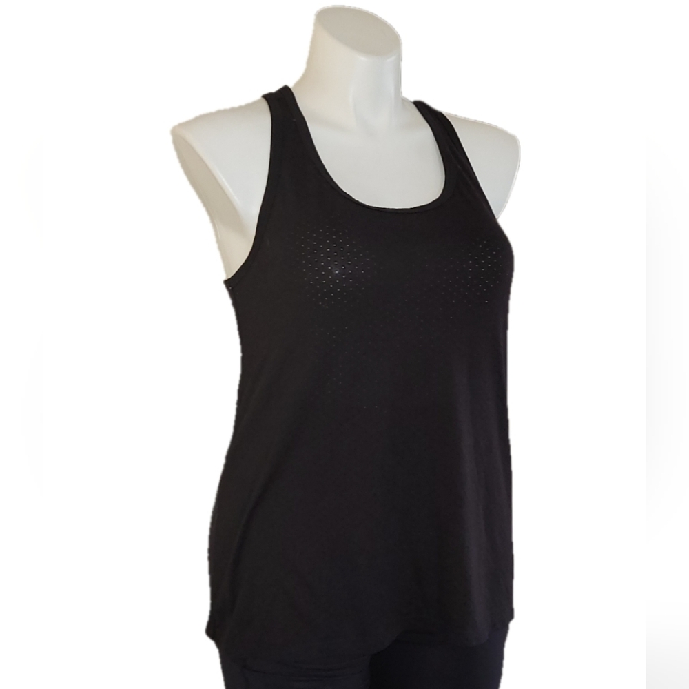 Black Racerback Tank Top - Picture 10 of 13